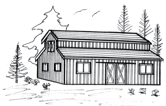 The Calgary Horse Barn Plans