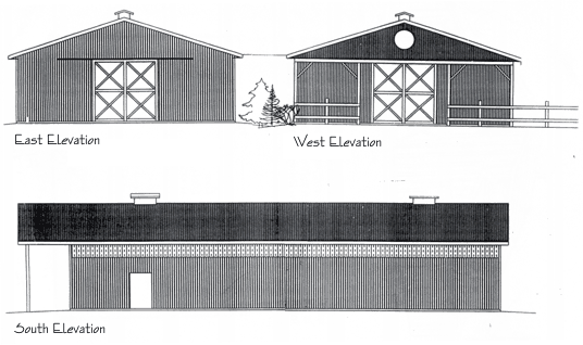 The Eau Claire Horse Barn Plans