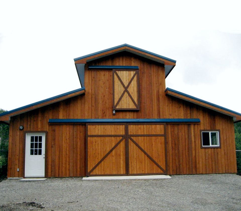 Horse Barn Plans Rocky View I