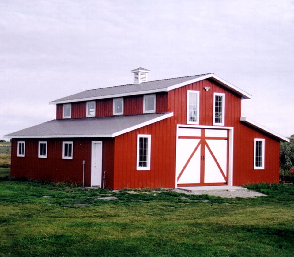 Horse Barn Plans Rocky View I