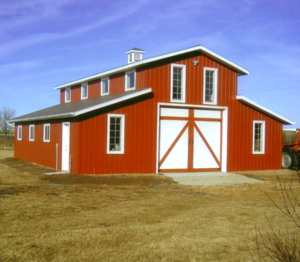 Horse Barn Plans Rocky View I