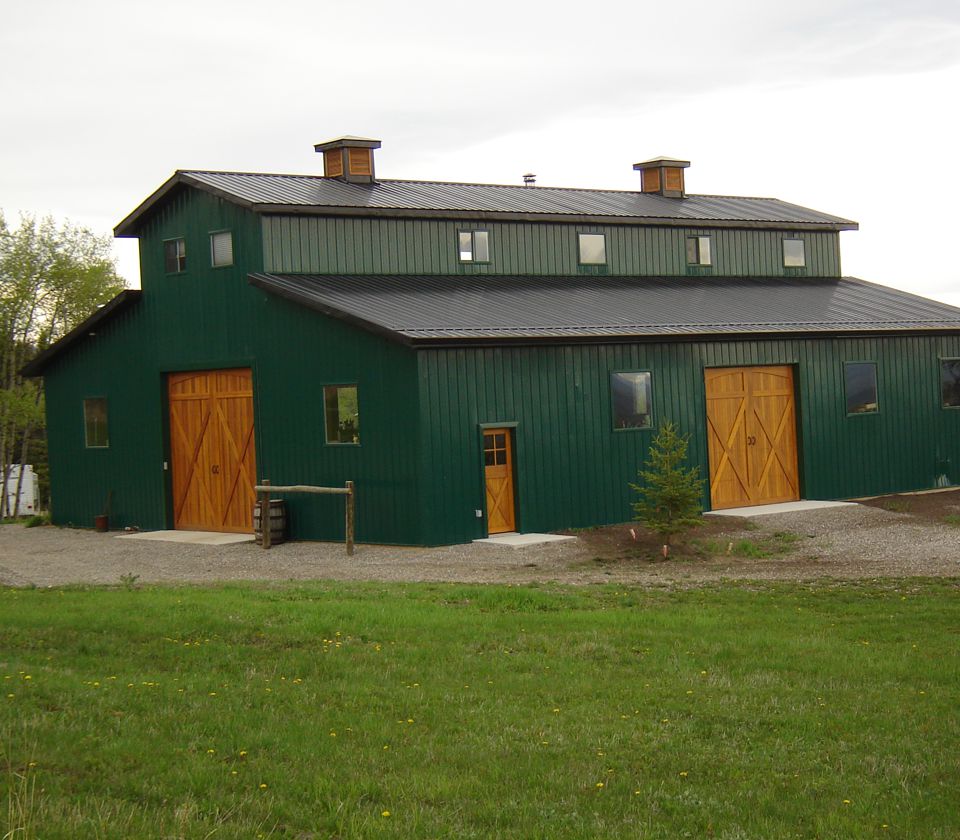 Horse Barn Plans Rocky View I