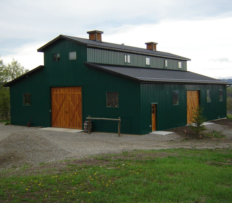 Horse Barn Plans Rocky View I
